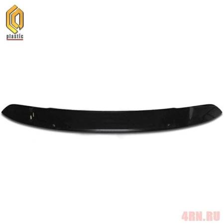 Дефлектор капота CA Plastic Classic черный для UAZ Pickup (2009-2014) № 2010010110505