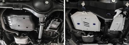 Защита топливного бака и топливного фильтра для Suzuki Jimny 4WD (2019-2025) 2 части № 2333.5524.1.6