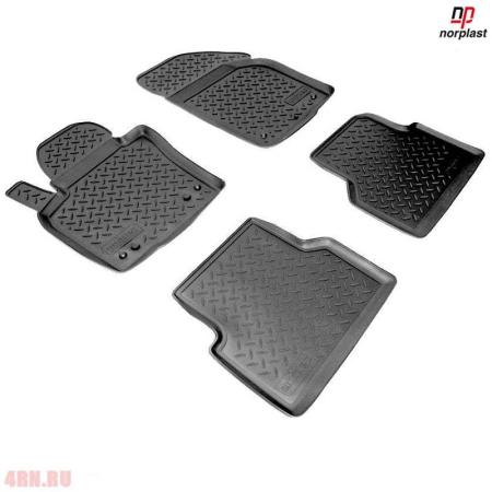 Коврики салона Norplast для Volkswagen Tiguan (2011-2016) № NPL-Po-95-51