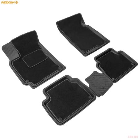 Коврики салона Rezkon Transformer резиновые для Chevrolet Lacetti (2004-2013) № 3012025100