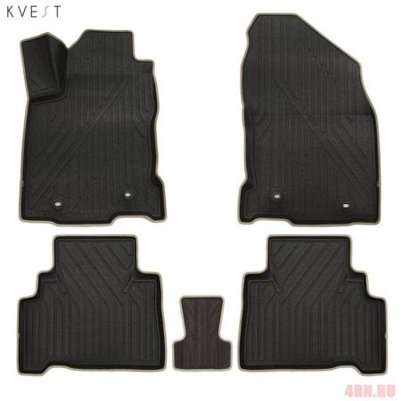 Коврики в салон 3D Kvest для Lexus NX (2014-2021) № KVESTLEX00003K2