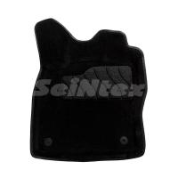 Изображение коврики салона 3d текстильные для seat leon (2012-2020) серые № 84122