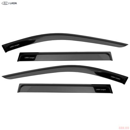 Дефлекторы окон оригинальные для Lada (ВАЗ) Largus Cross FL (2021-2025) № 8460055270