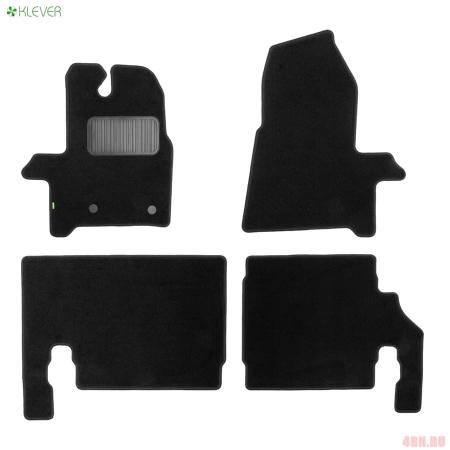 Коврики в салон Klever Standart для Ford Tourneo Custom (2013-2023) 8 мест № KLEVER02164201210kh
