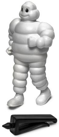 Ароматизатор воздуха MICHELIN 3D Бибендум, крепление на дефлектор "сирень" № 32026