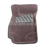 Изображение коврики салона 3d текстильные для hyundai accent (2000-2011) серые № 71720