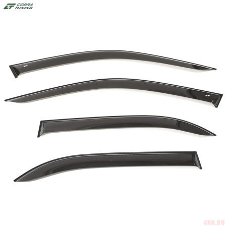 Дефлекторы боковых окон для Toyota Corolla седан (1991-1998) № T212491