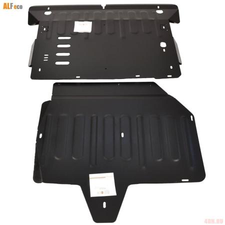Защита картера и КПП для Mercedes V-Class (W447) (2014-2025) 2 части № ALF.36.16
