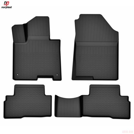 Коврики салона 3D для Kia Sportage (2022-2025) (короткая база, HEV/MHEV) № NPA11-C43-534