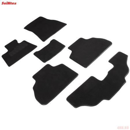 Коврики салона Lux текстильные для BMW X7 (G07) (2018-2025) 7 мест № 94275