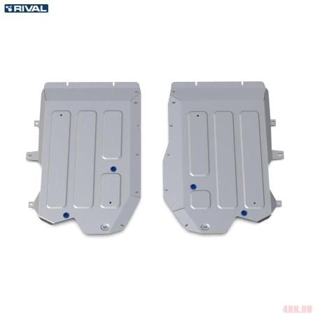 Защита топливного бака для BMW X6 (G06) (2020-2025) комплектации 40i; M50i № 333.0542.1