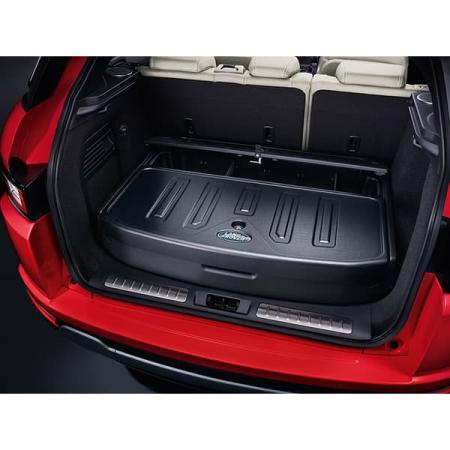 Органайзер в багажник пластик (с логотипом Land Rover) для Land Rover Evoque 5-дв. (2012-2018) № VPLVS0323