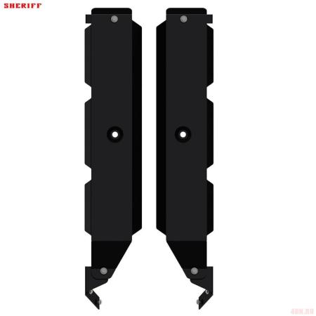 Защита бензобака для UAZ Hunter (2011-2025) № 27.2077