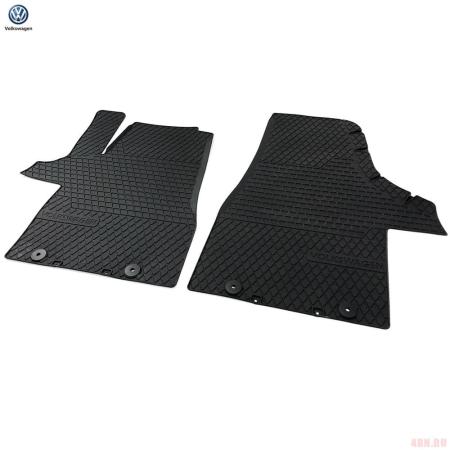 Коврики салона передние оригинальные для Volkswagen Transporter T6 (2015-2025) 2 шт. № 7H1061502B82V