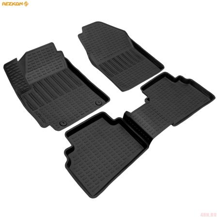 Коврики салона Rezkon для Kia Seltos (2020-2025) № 521050100