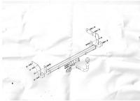 Фаркоп Imiola для Hyundai Matrix (2001-2008) № J.032
