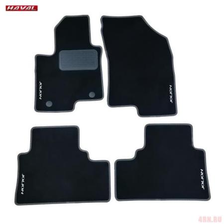 Коврики салона текстильные Premium оригинальные для Haval Jolion (2021-2025) 2WD № RUSORIG990711112