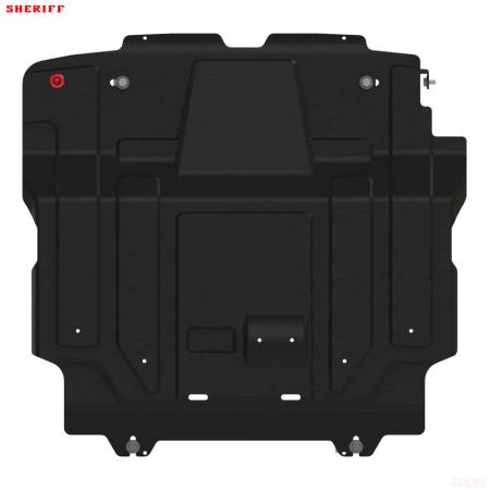 Защита картера для Sollers Atlant (2022-2025) № 55.5303