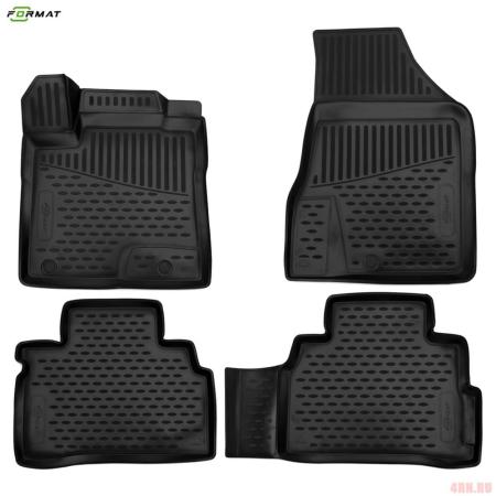 Коврики в салон 3D Format для Nissan Murano (2016-2022) № FORMAT.3D3661210k