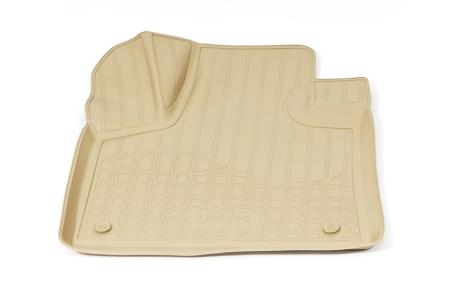 Коврики салона Norplast для Peugeot 3008 (2017-2023) бежевые № NPA11-C64-320-B