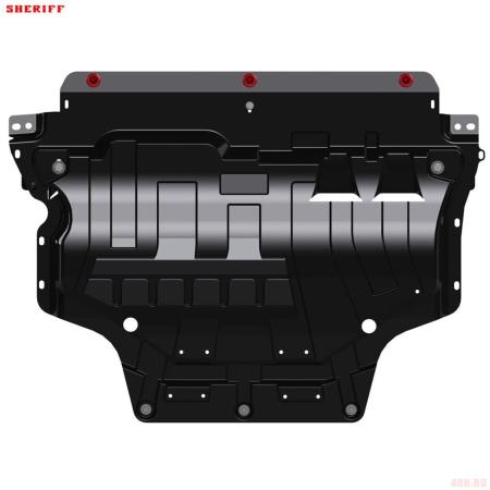 Защита картера и радиатора для Skoda Octavia A8 (2020-2025) № 21.3967