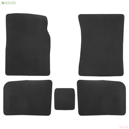Коврики салона EVA для Lada (ВАЗ) 2101-2107 (1970-2012) с черной окантовкой 5 шт. № EVA.B.0505210122110k