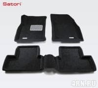 Коврики салона Satori Liner 3D Basic текстильные для Chevrolet Cruze седан (2009-2012) № SI 05-00131