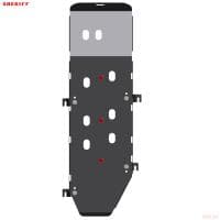 Защита топливного бака для Volkswagen Amarok (2010-2015) № 26.2489