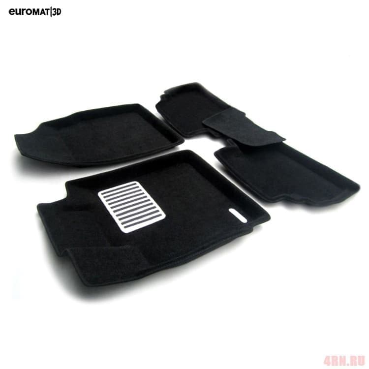 Коврики салона Euromat3D 3D Lux текстильные (Euro-standart) для Mazda CX-7 (2006-2012) № EM3D-003409