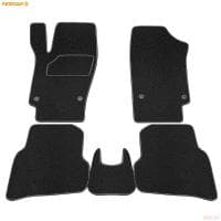 Коврики салона Rezkon текстильные для Volkswagen Polo (2009-2020) № 2035020100