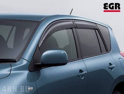 Дефлекторы боковых окон EGR для Nissan Qashqai+2 (2008-2013) № 92463036B