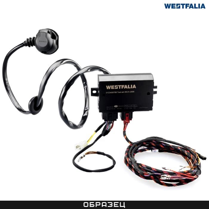 Штатная электрика к фаркопу (7-pin) для авто с подготовкой под прицеп для Skoda Octavia седан, универсал (2013-2020) № 305407300107