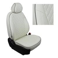 Чехлы на сиденья Автопилот Ромб для Toyota Avensis седан (2003-2009) № ta-av-as9-bb-r