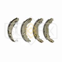 Тормозные колодки задние, барабанные арт. SY-1100 Peugeot 206