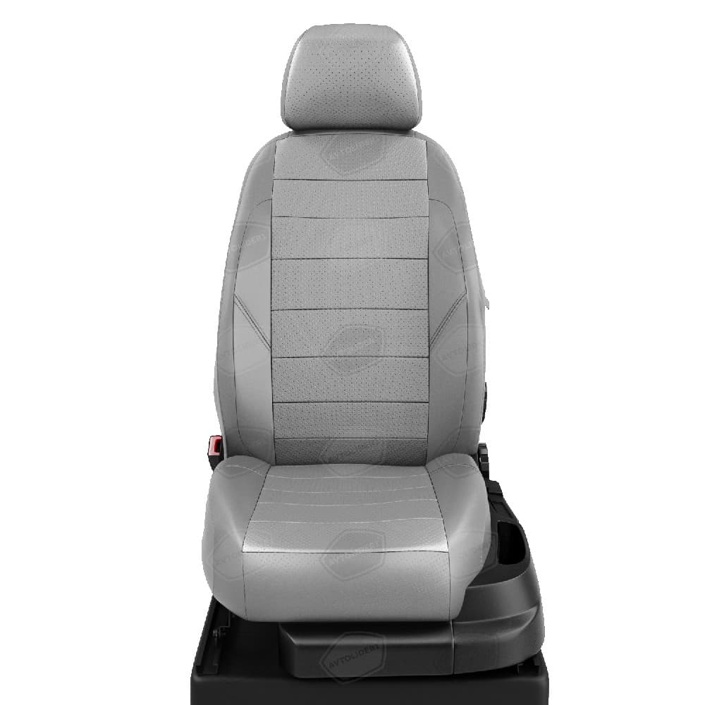 Чехлы "АвтоЛидер" для  Mitsubishi ASX (2010-2016) светло-серый № MI18-0801-CI04-0110-PG21-0504-EC23