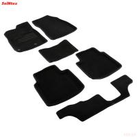 Коврики салона 3D текстильные для Mitsubishi Outlander (2022-2025) № 99834