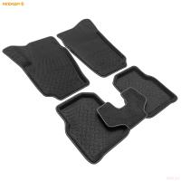 Коврики салона Rezkon 3D текстильные для Volkswagen Polo (2009-2020) № 4035020100