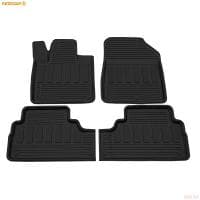 Коврики салона Rezkon резиновые для Hyundai Santa Fe (2018-2020) № 1020045500