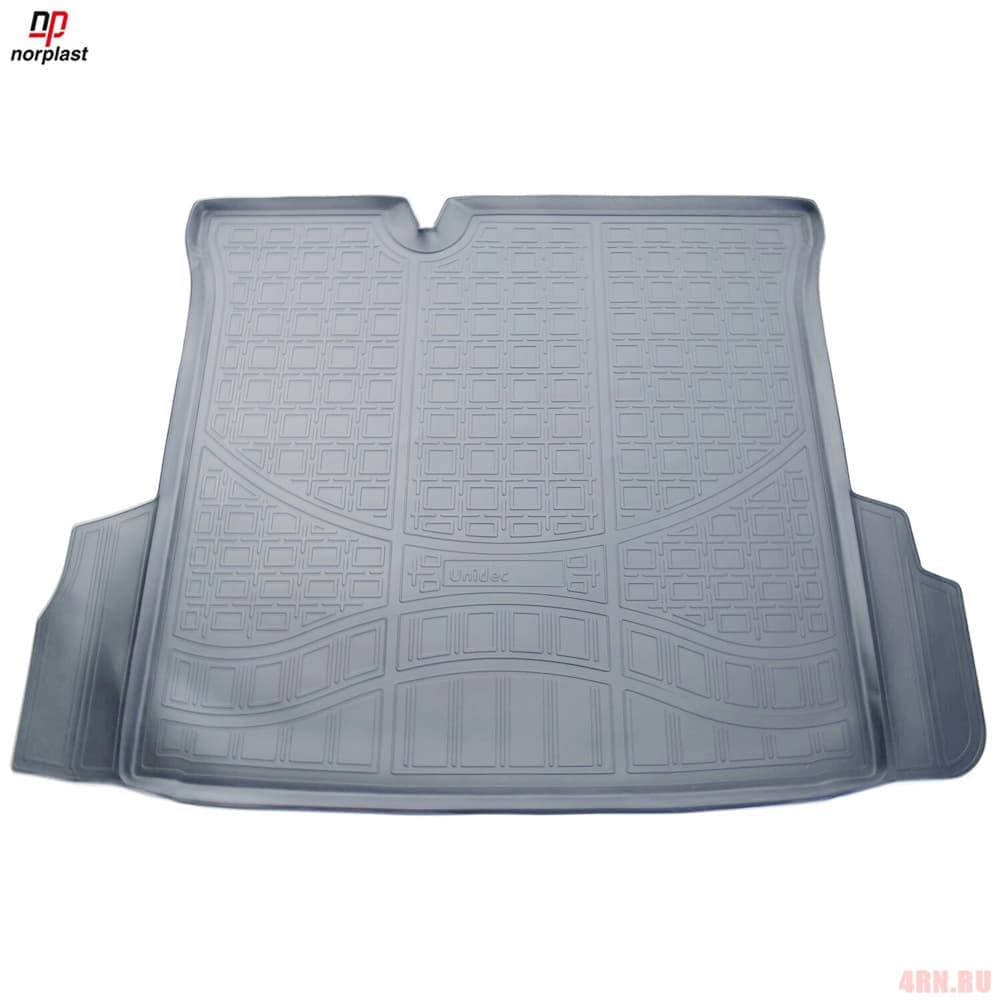 Коврик в багажник Norplast для Chevrolet Cobalt (2013-2015) серый № NPA00-T12-200-G