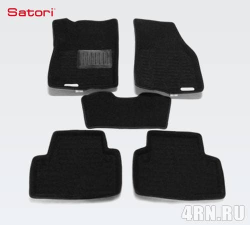 Коврики салона Satori Liner 3D Basic текстильные для Volvo C30 (2010-2013) № SI 02-00047