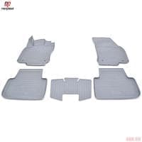 Коврики салона Norplast для Volkswagen Tiguan (2017-2023) серые № NPA11-C95-653-G