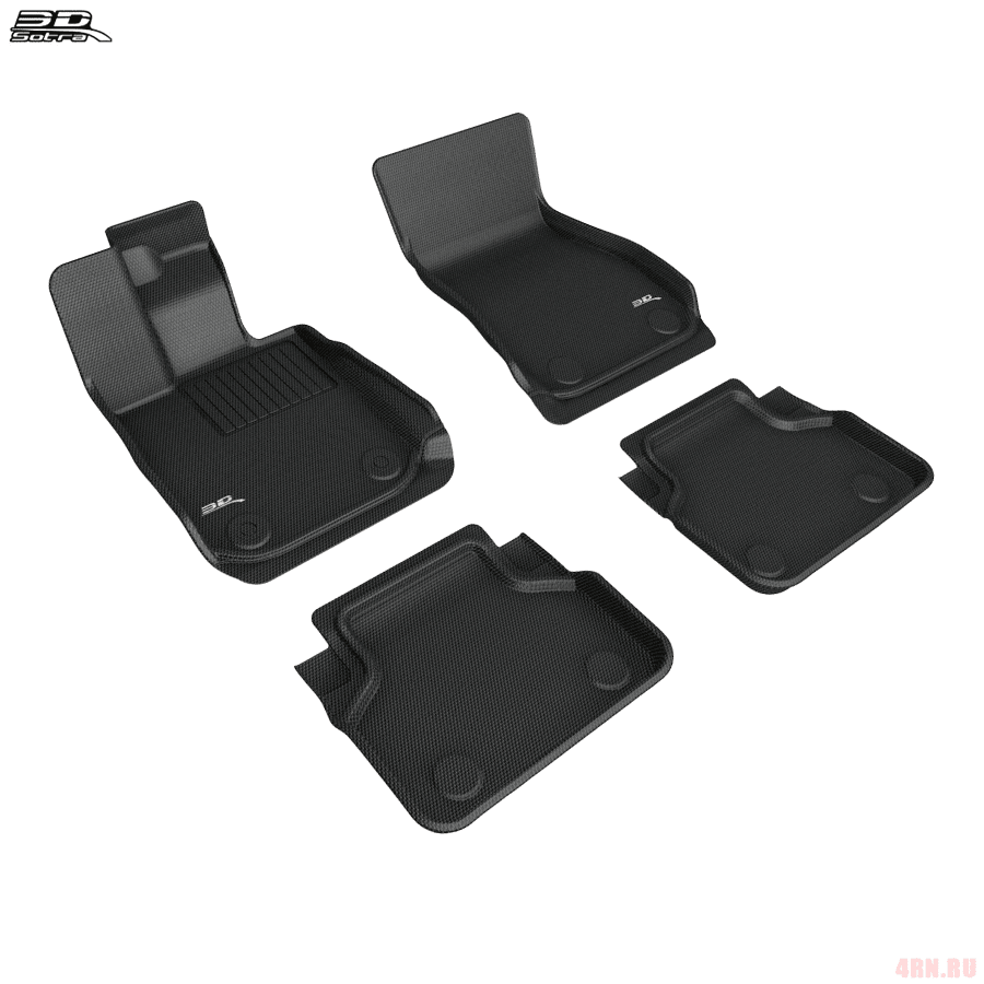 Коврики салона Liner 3D Lux для BMW 8-Серия (G16) Gran Coupe (2018-2022) № ST 74-00740