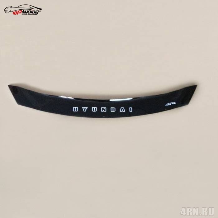 Дефлектор капота VIP-Tuning для Hyundai Grand Santa Fe (2014-2018) № HYD52