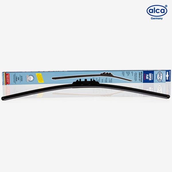Щетки стеклоочистителя Alca Super Flat бескаркасные для Chevrolet Camaro (2009-2015) № 054000+051000