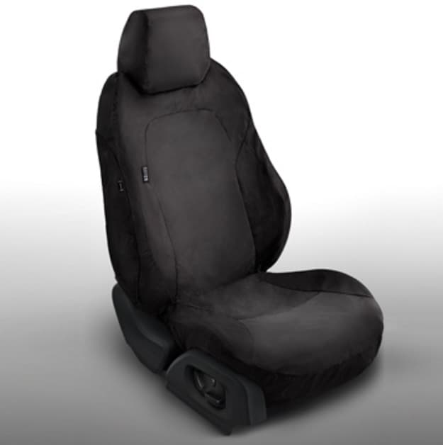 Чехлы на задние сиденья без подлокотников (оригинальные) цвет Almond для Land Rover Evogue 3-дв. (2012-2018) №  VPLVS0072PVJ