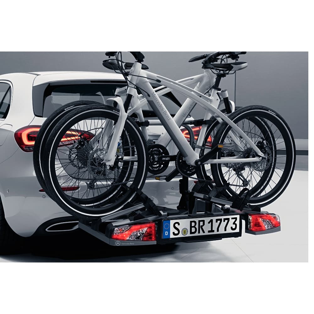 Задний велобагажник, складной оригинальный для 2 велосипедов Mercedes GLA-Class (2017-2022) № A0008901100