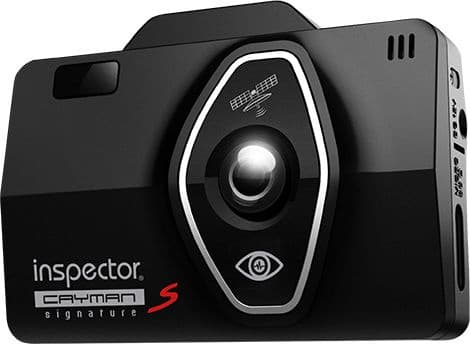 Антирадар с видеорегистратором INSPECTOR CAYMAN S, Ambarella A12A full-HD,GPS, стрелка, сигнатурный