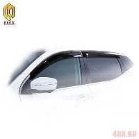 Дефлекторы окон CA Plastic Classic полупрозрачные для Nissan Qashqai (2014-2021) № 2010030310169