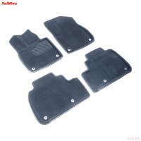 Коврики салона 3D текстильные для Li Auto L7 рестайлинг (2024-2026) серые № 30445