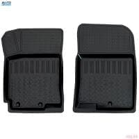 Коврики салона Avtodriver передние резиновые для Hyundai Solaris (2010-2016) 2 шт. № ADRPRO002-2